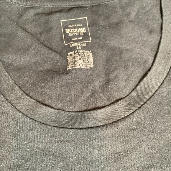 Set of 3 Basic Mossimo Supply Scoop Neck T Shirts 2 Medium One Small - Picture 7 of 12